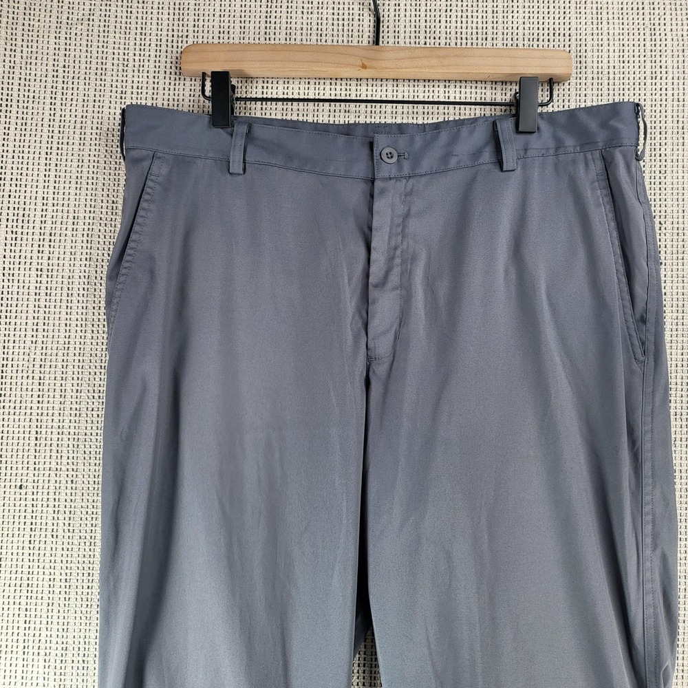 Nike Golf Pants Mens 36x32 Gray Dri-FIT Athletic Lightweight Performance Casual